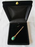 Brosche 18kt Gold/750-er, Einzelanfertigung, massiv