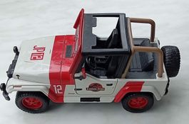 Jeep Wrangler Jurassic Park JP12 Spielzeugauto 1:18