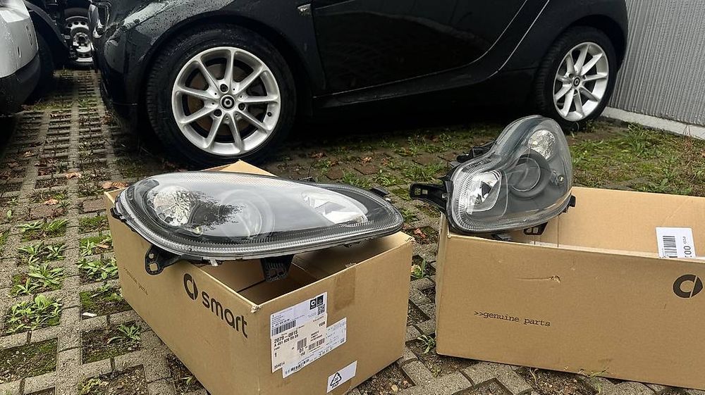 Auto Emblem Aufkleber Für Smart 451/453 – Wasserdicht & Kratzfest, Aus Acryl, Schwarz/silber