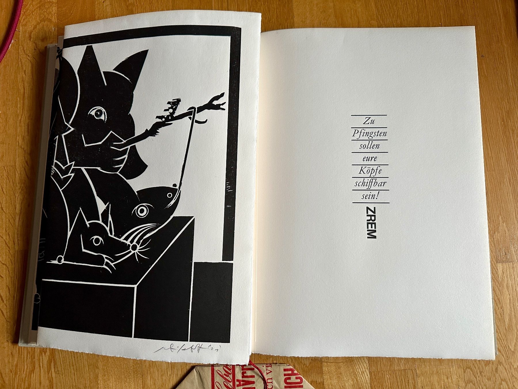 Bücher: Rixdorfer Drucke: Neustes «Basler Narrenschiff». 2001 – Gebraucht aus Zürich von allp 4