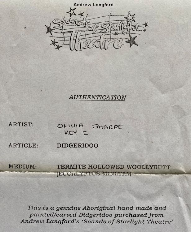 DIDGERIDOO aus ALICE SPRINGS Kaufen auf Ricardo