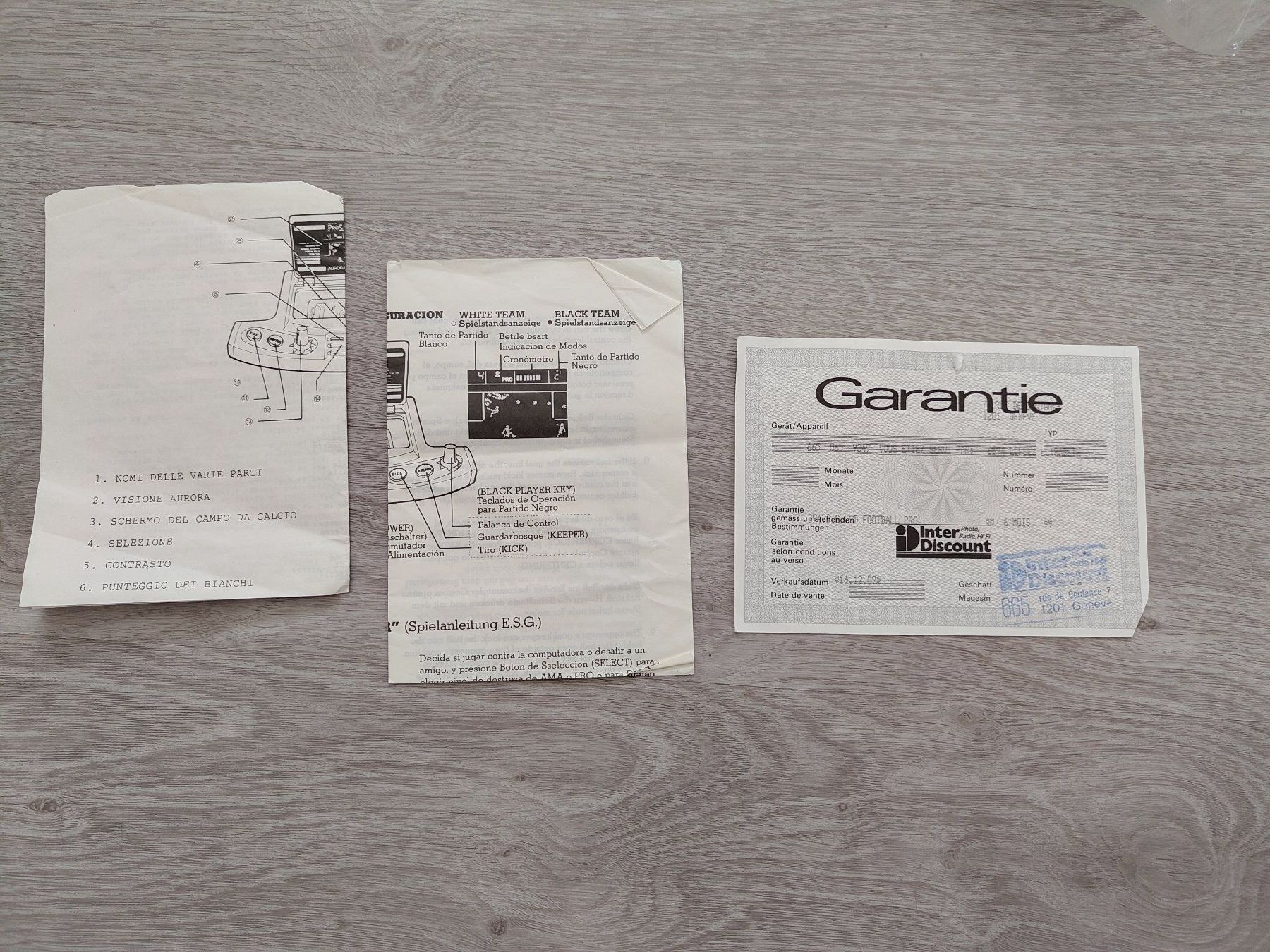 Giochi: LCD Game Pro Soccer 1985 – Usato da Schachen LU venduto da retrogamer 3