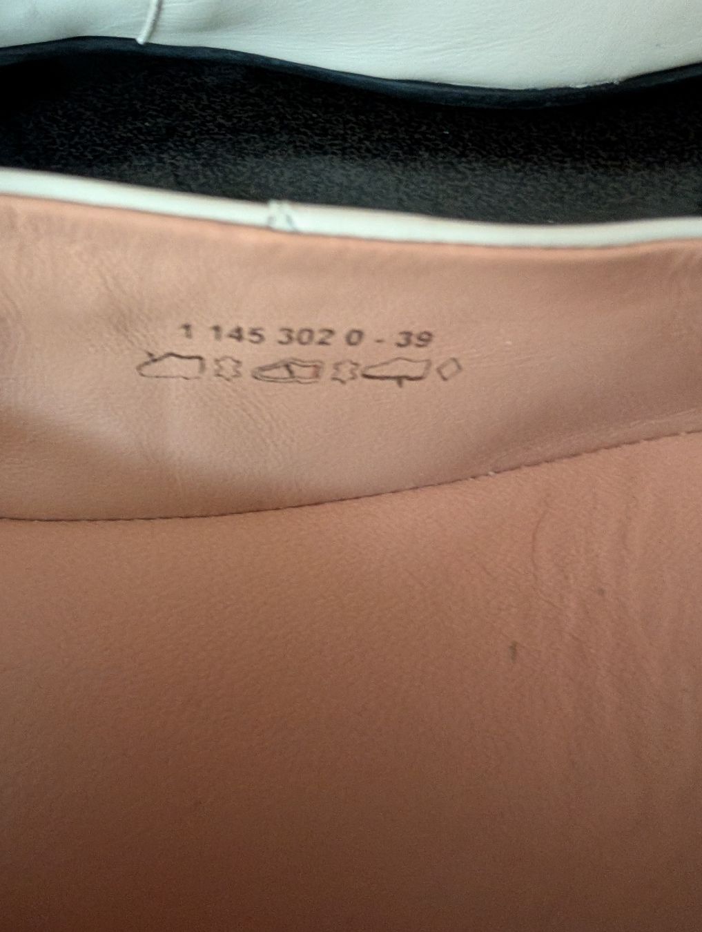 Damenschuhe: Ballerinas Leder schwarz-weiss Grösse 39 – Neu (gemäss Beschreibung) aus Adelboden von Markusandra 1