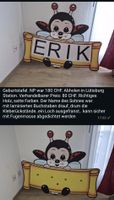 Geburtstafel Marienkäfer aus Holz..unisex