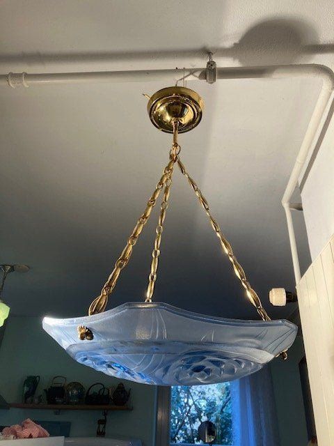 Lampadari & plafoniere: Deckenlampe hellblau, Jugendstil / Art deco – Usato da Winterthur venduto da mona157