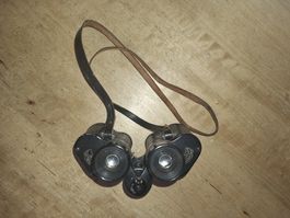 Fernglas Krombach Wetzlar Porrolux 8x30 mit Riemen, Vintage