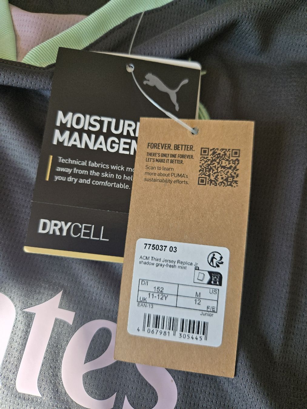 Puma Canottiere & Pantaloni: AC Milan Trikot gr.146/152 Neu – Nuovo e nell'imballaggio originale da Zürich venduto da Deesay 4