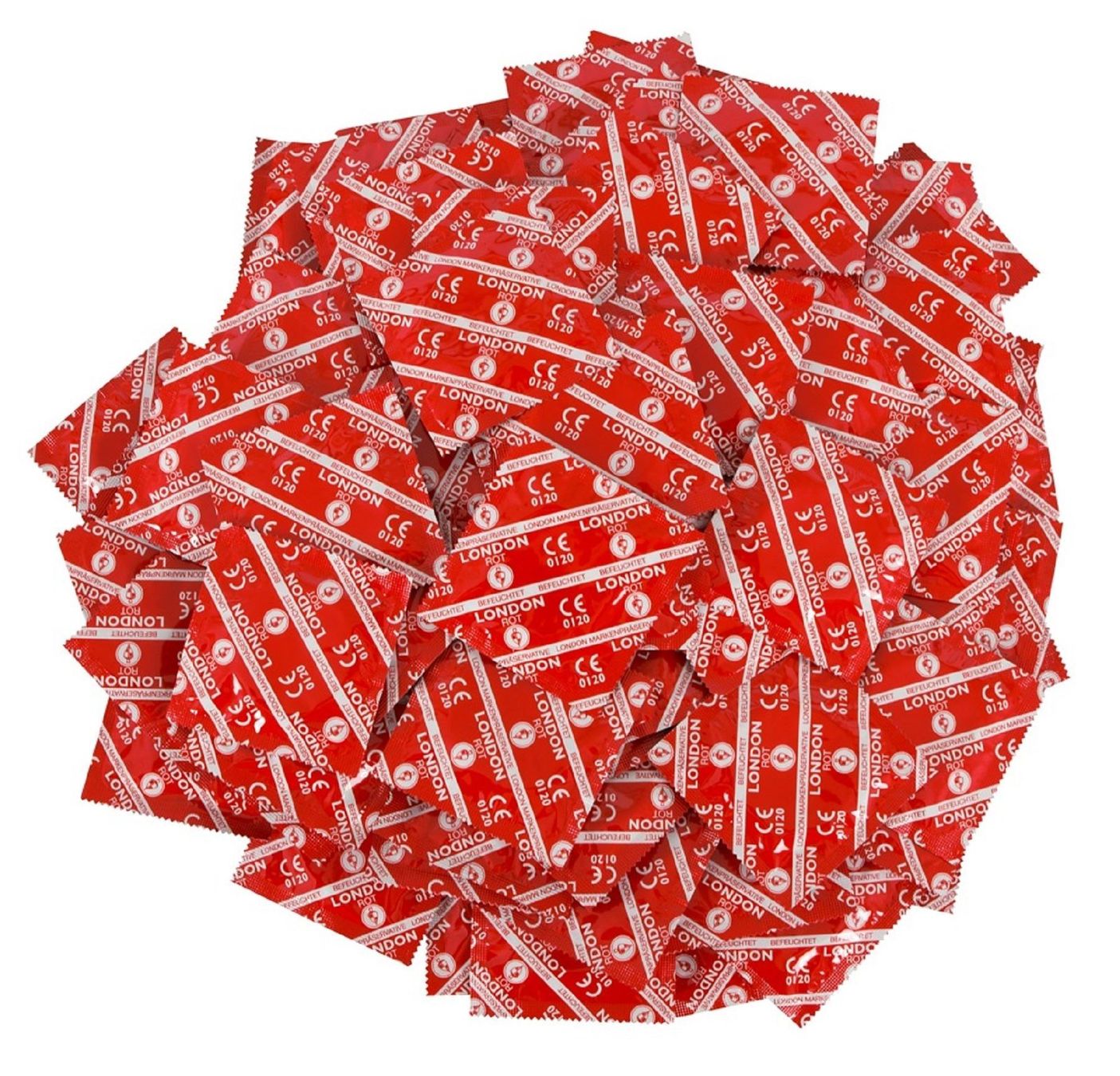 Durex Prevenzione: London Rot Kondome 50er – Nuovo e nell'imballaggio originale da Lützelflüh-Goldb venduto da Punktesammler