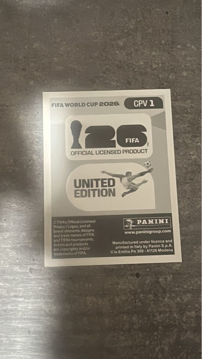 Panini Carte collezionabili: CPV 1 , FIFA WORLD CUP 2026 PANINI – Nuovo (secondo la descrizione) da Frauenfeld venduto da 1PegPeg1 1