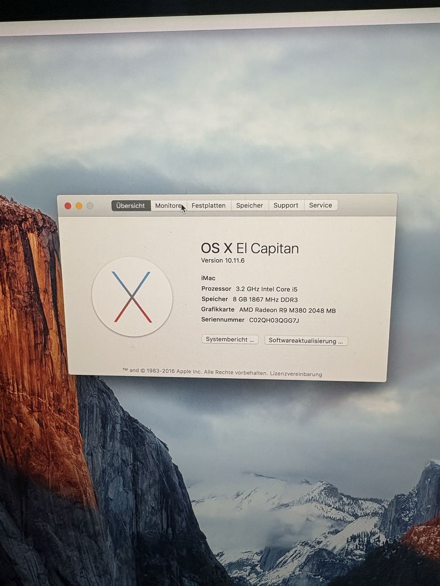 Apple PCs: iMac – Gebraucht aus Zürich von gbleisch 1