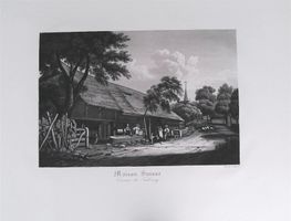 Fribourg Maison  Aquatinta von Himely selten