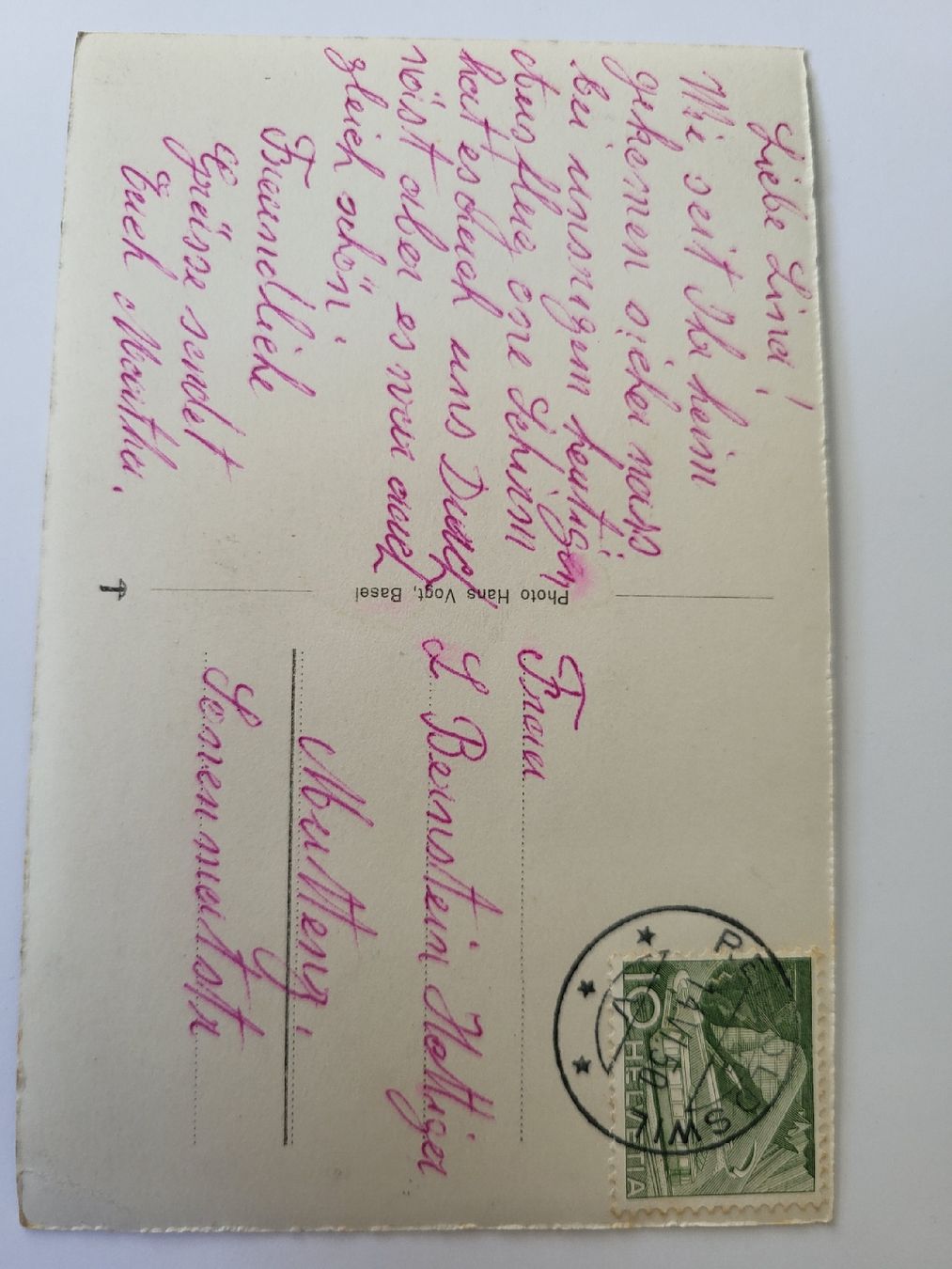 Cartoline postali: Alte Ansichtskarte Pension Eichenhöh ob Reigoldswil R4 – Usato da nunningen venduto da mic_88k2 1