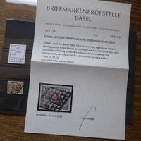 WAADT 5  Kat.Nr. 10 Kat. Fr. 2500.- mit ATTEST  EINWANDFREI