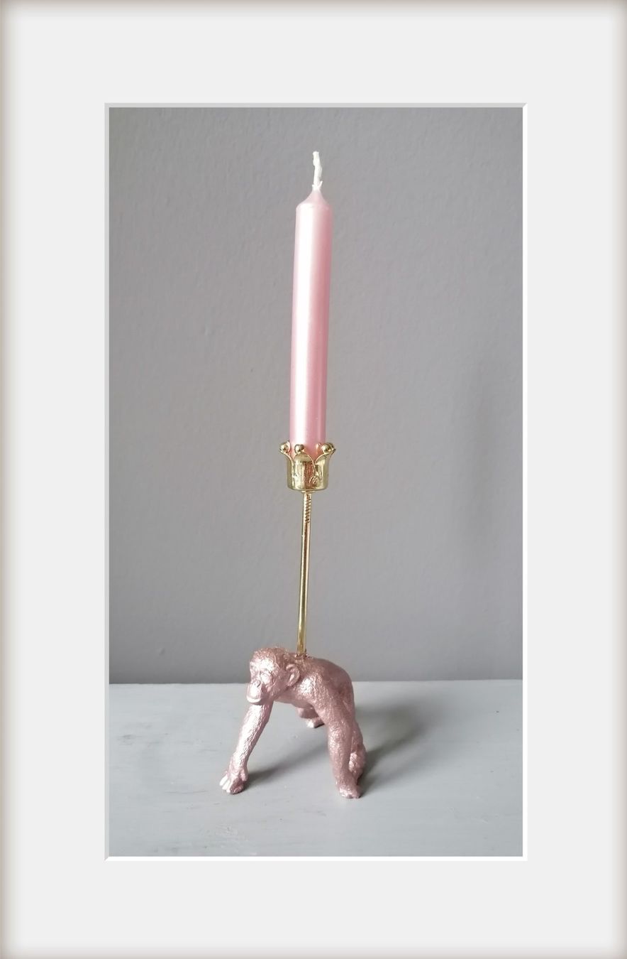 Bougeoirs: Kerzenständer mit Affe von Schleich – Neuf (Voir description) à Wallisellen par Muggeli1970