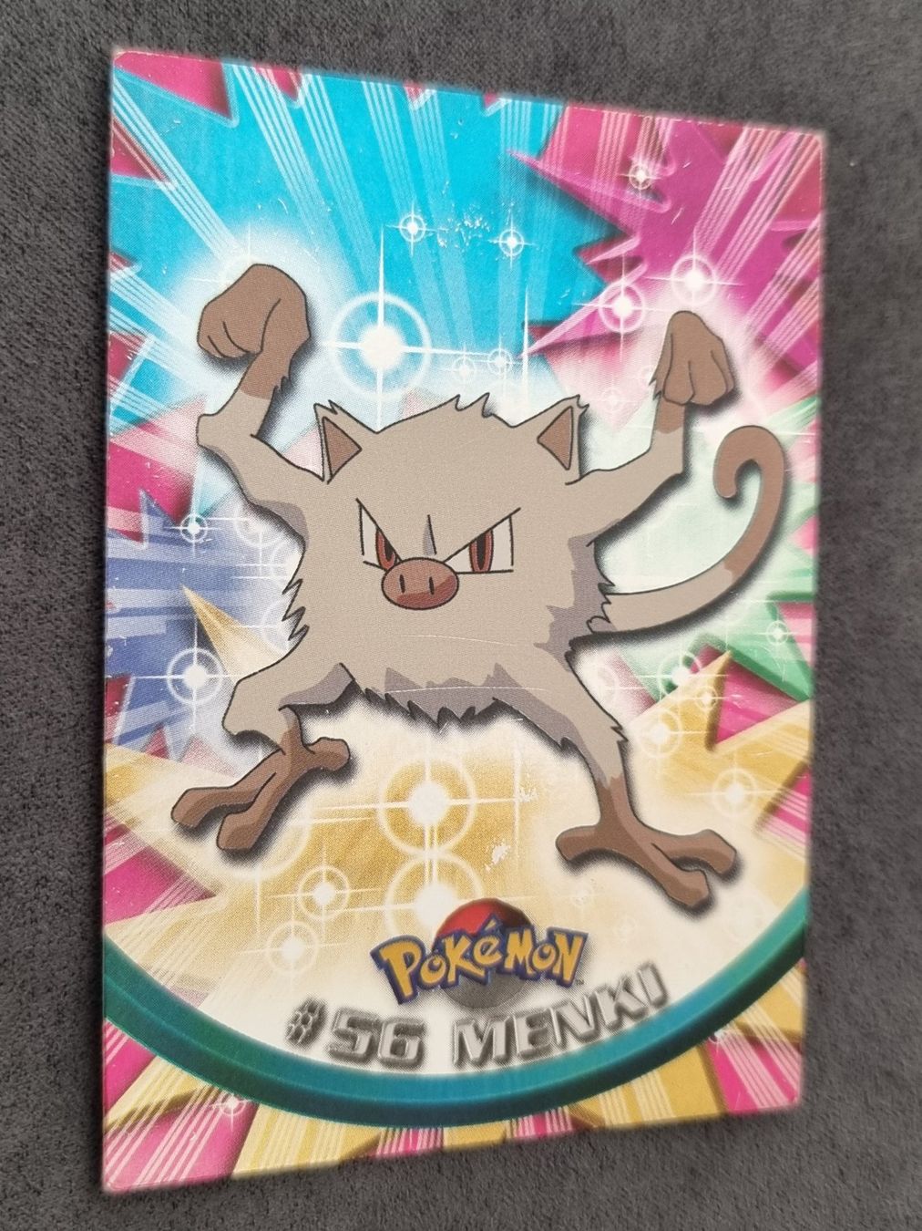 Pokémon Carte collezionabili: Pokémon Topps Holo blau #56 Menki – Usato da Roggwil BE venduto da S_Cards 1