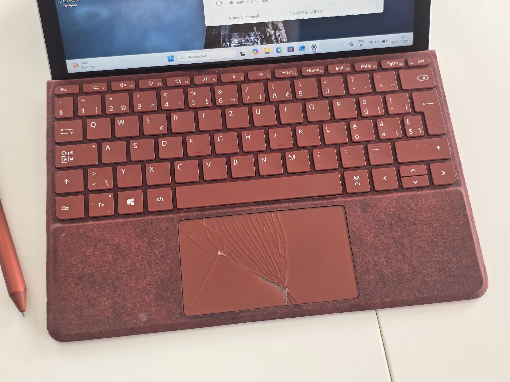 Microsoft Tablettes PC: Microsoft Surface Go 3 64GB – D'occasion à Le Mouret par Lapinou 1