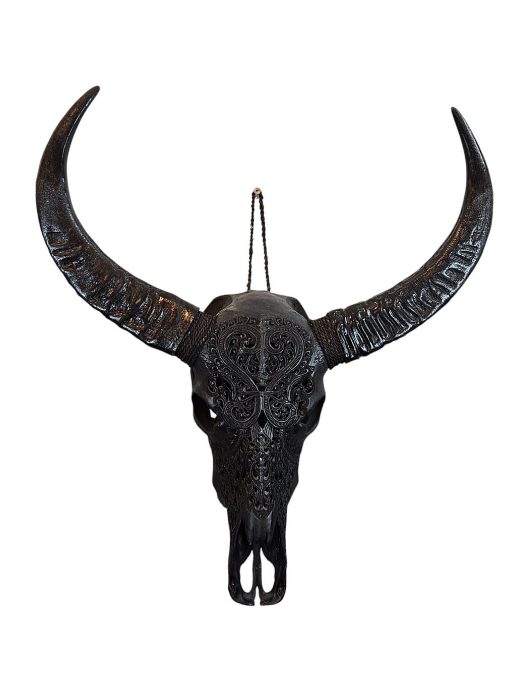 Tutte le decorazioni: authentique crâne de buffle sculpté – Nuovo e nell'imballaggio originale da Lausanne venduto da Toko_Lausanne