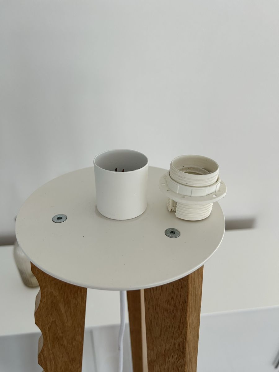 Lampade: DEFEKT - standing interio wooden lamp – Difettoso da RICHTERSWIL venduto da razkua 3