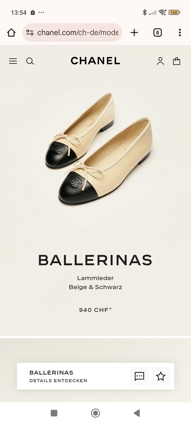 Chanel Scarpe da donna: CHANEL Ballerina – Nuovo (secondo la descrizione) da Erlenbach ZH venduto da nlh 4