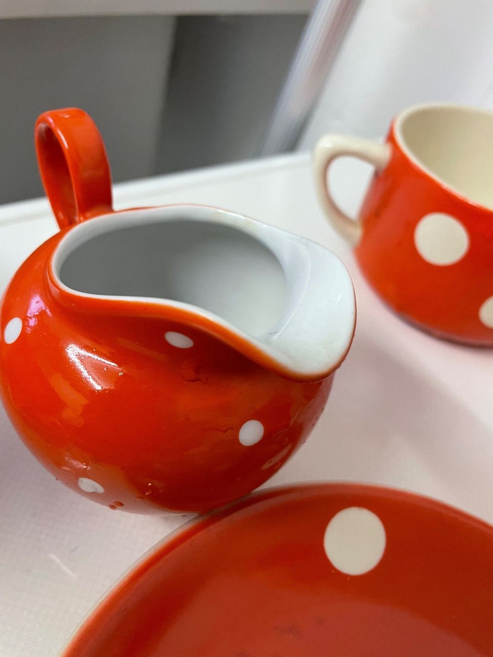 Set di piatti: Diverses vaisselles antique – Usato da Les Genevez JU venduto da fabliane 4