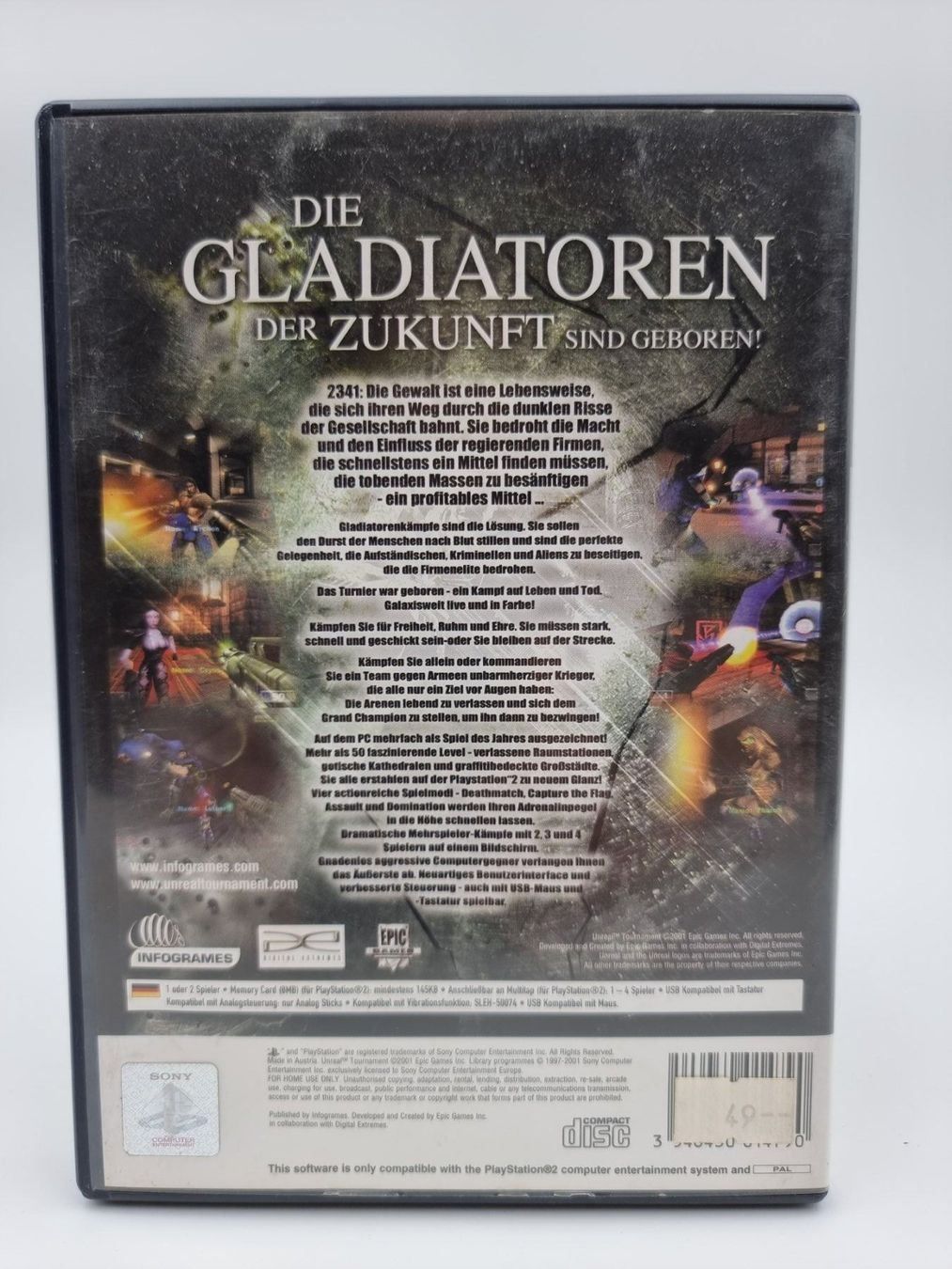 Sony Giochi: Unreal Tournament (PS2) – Usato da Herisau venduto da ZelliZone 1
