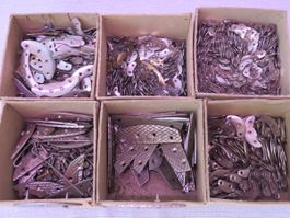 Vintage Shoe Repair Parts Set Bravo Victor Parsenn Lot