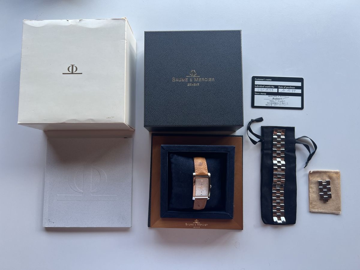 Baume & Mercier Uhren:  Baume & Mercier Hampton Automatic Ref. MV045120 Full Set – Gebraucht aus Bern von BestBrandSeller89