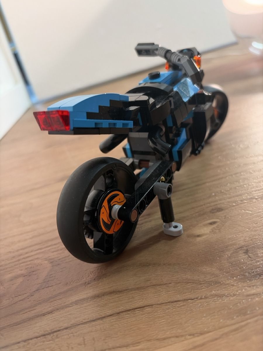 Lego Spielzeuge: LEGO Motorrad blau schwarz  – Gebraucht aus Lommiswil von JPFR_ 1