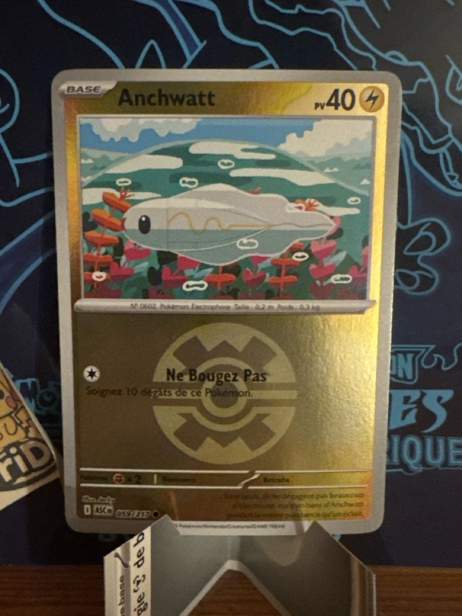 Pokémon Carte collezionabili: Carte Pokémon Anchwatt 059/217 ME2.5 français – Nuovo (secondo la descrizione) da Lausanne venduto da Dri_Shop
