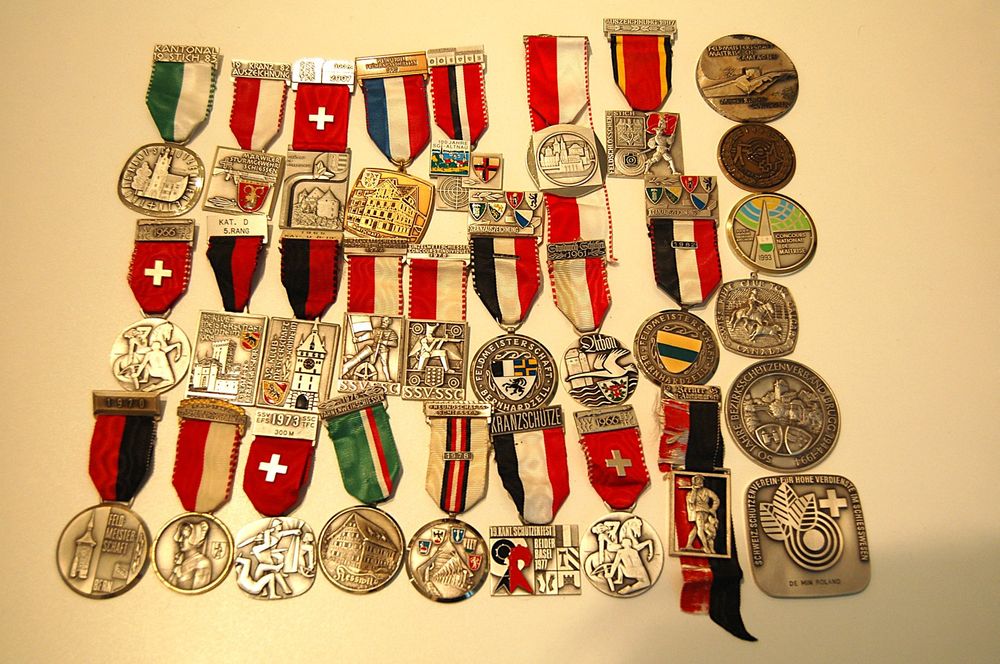 Medaillen: Sammlung Schweizer Schützenmedaillen 1960er - 1990er – Gebraucht aus Solothurn von Mi-cardo