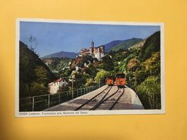 Locarno Funicolare alla Madonna Felix Sasso Bergbahn