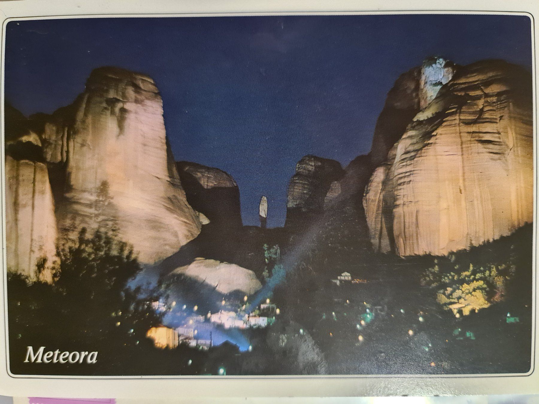 Cartoline postali: Ansichtskarte Meteora Griechenland – Usato da Dintikon venduto da Vexi