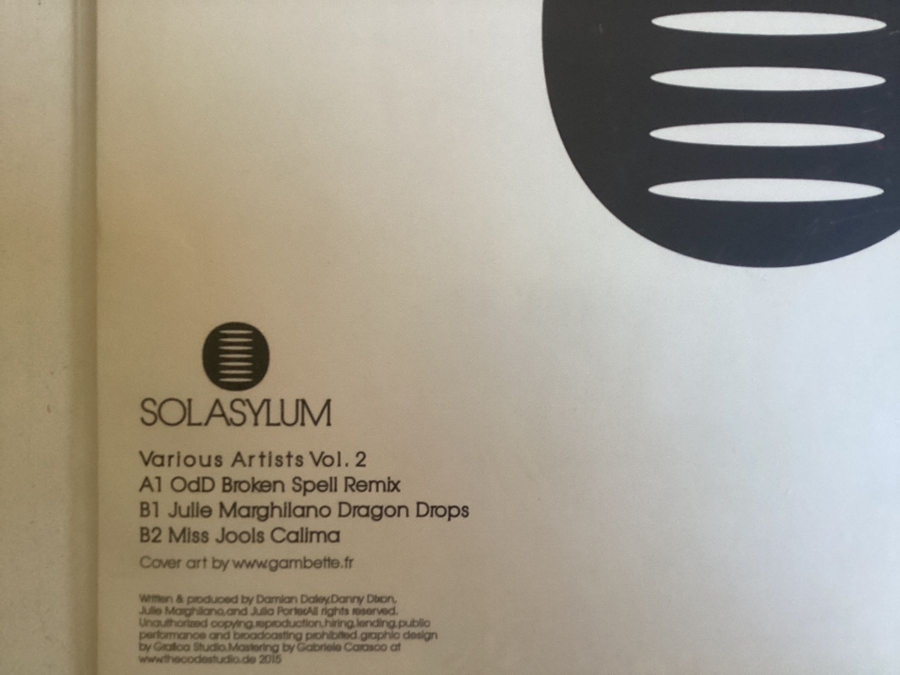 Dischi in vinile: Various Artists Maxi-Single - Solasylum Vol. 2 – Usato da Gutenswil venduto da Hamzian 1