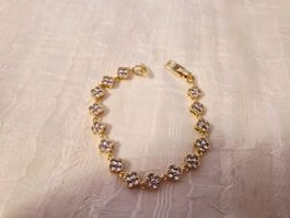 Elegantes Armband 14K vergoldet