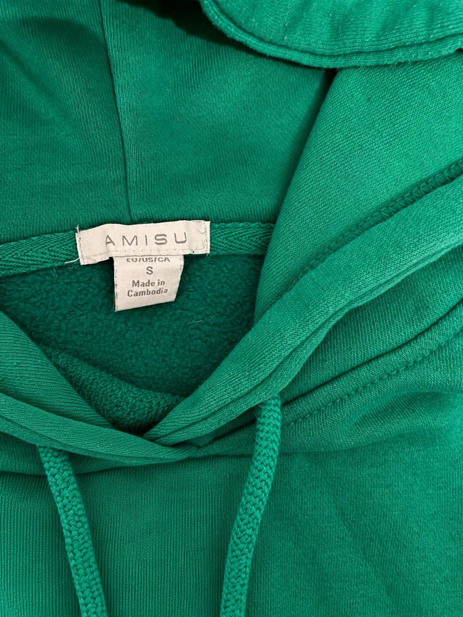 Pullover & Sweatshirts: SWEAT À CAPUCHE VERT ÉMERAUDE – Neu (gemäss Beschreibung) aus Lausanne von KeNaChic 2