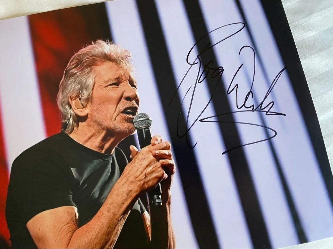 Autografi: Pink Floyd Roger Waters autograph + COA – Nuovo (secondo la descrizione) da Payerne venduto da UpPower