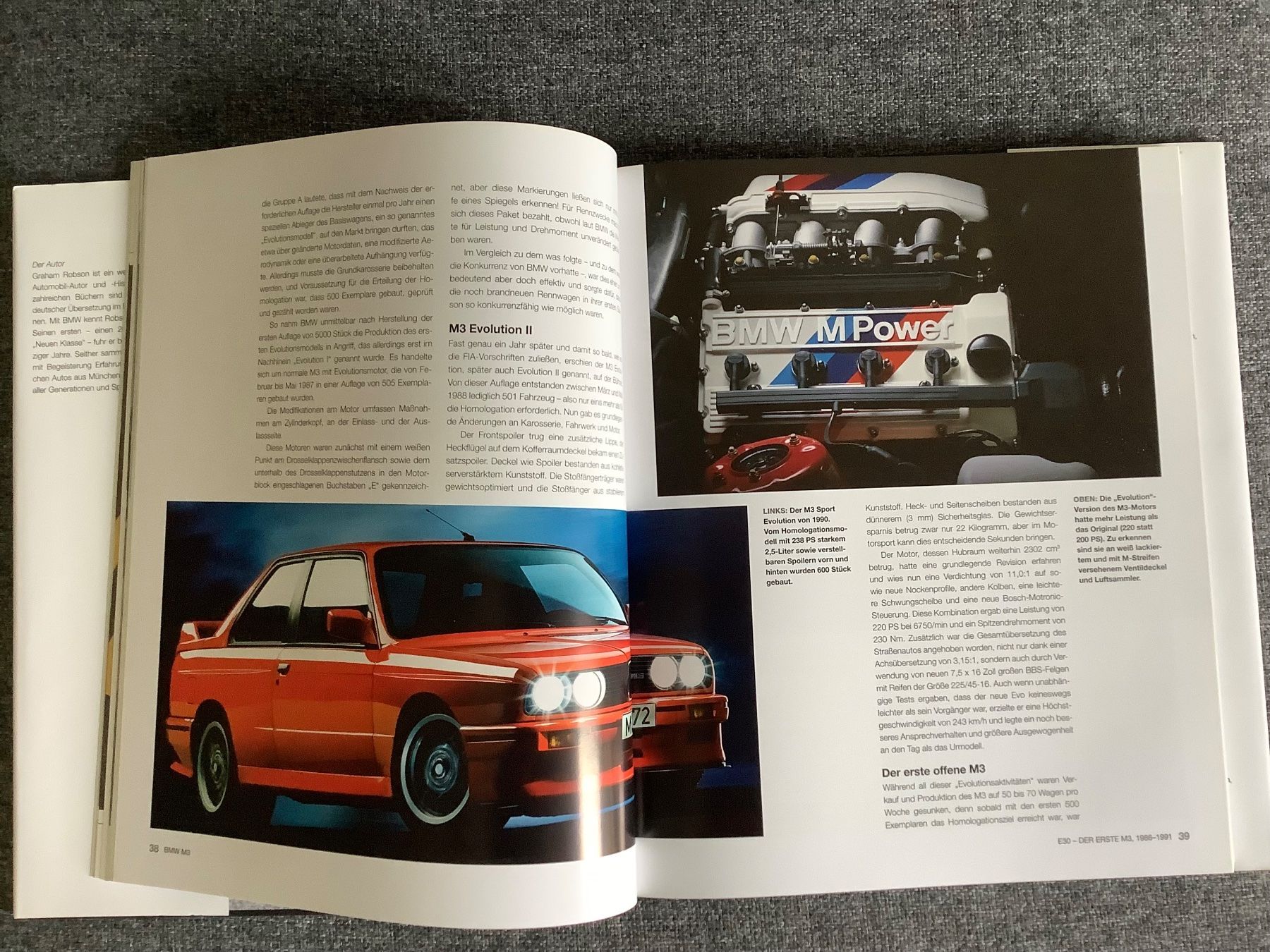 Libri: BMW M3 - Graham Robson Entwicklung Modelle Technik – Usato da Bassersdorf venduto da F-104fan 6