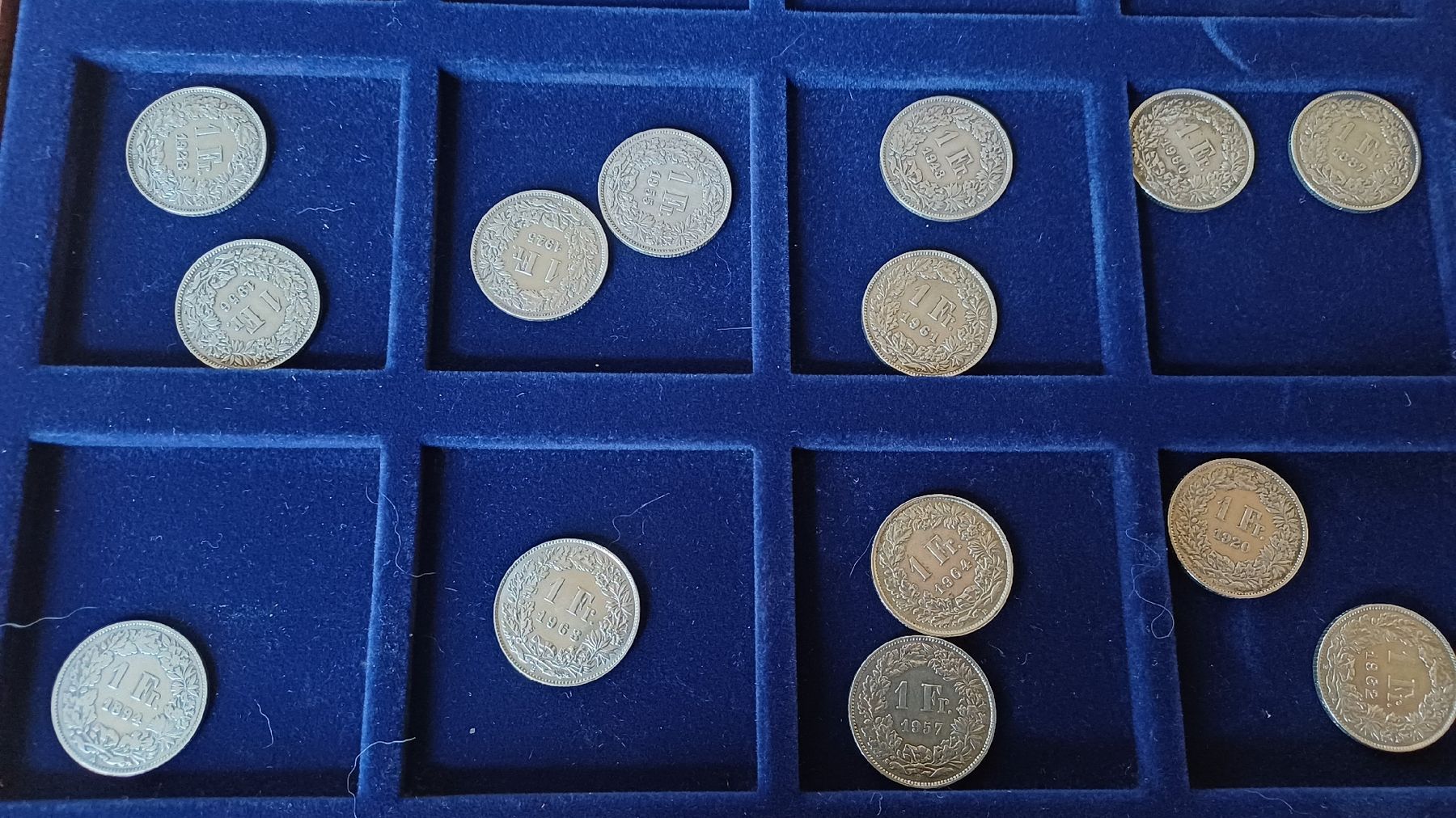 Alle Münzen: 20 Stück Silberfränkler Top Zustand – Gebraucht aus Flawil von Naphtali 9