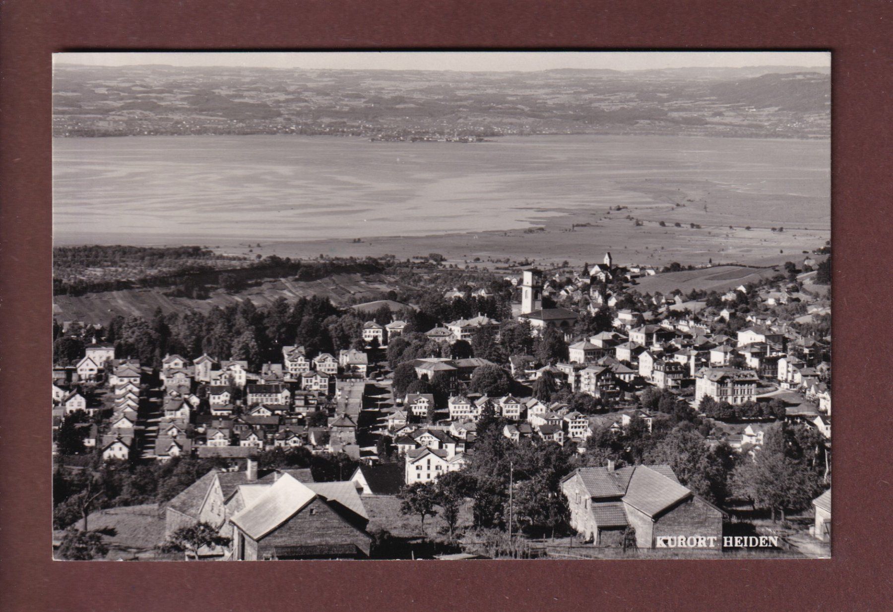 Cartoline postali: HEIDEN - 1957 – Usato da Pully venduto da nicecards