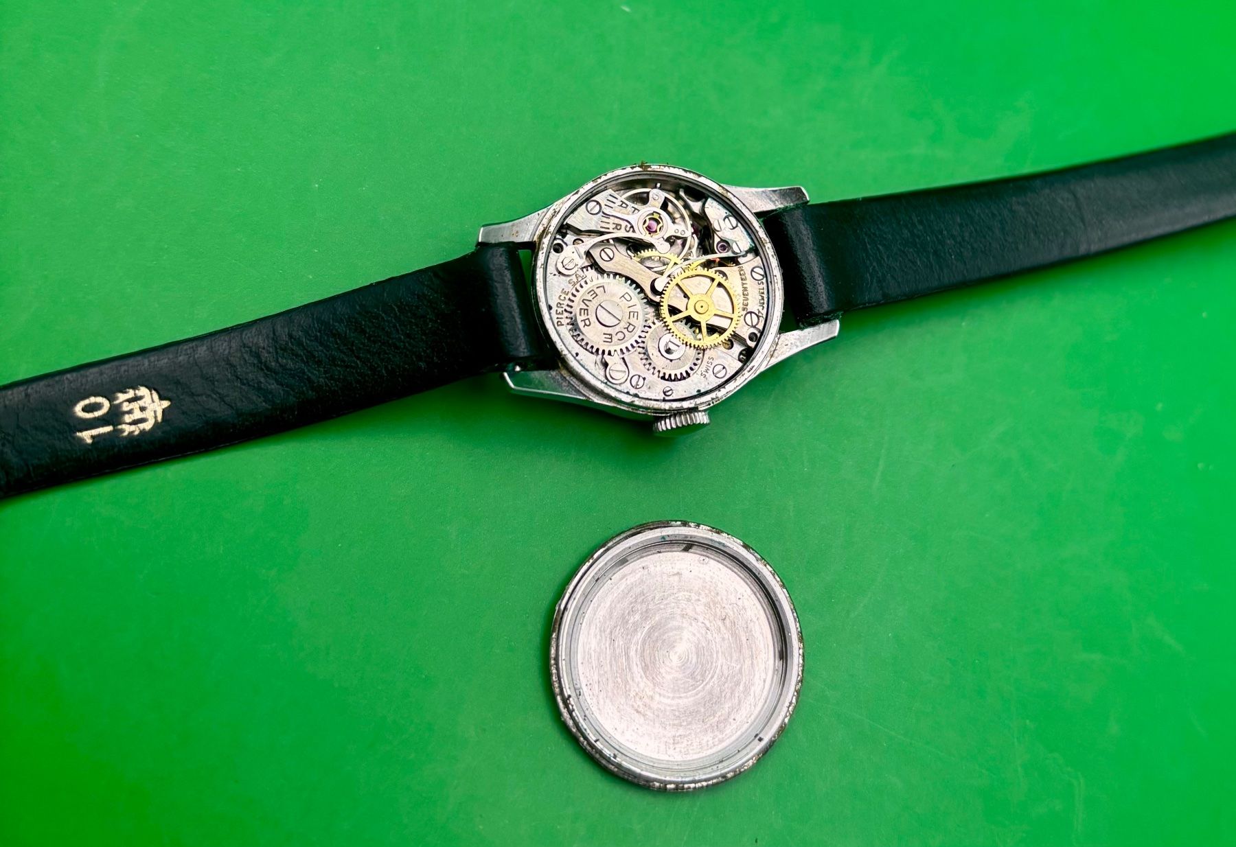 Orologi: VINTAGE PIERCE 17 JEWELS – Usato da Rorschach venduto da ZeitWerk.10 9