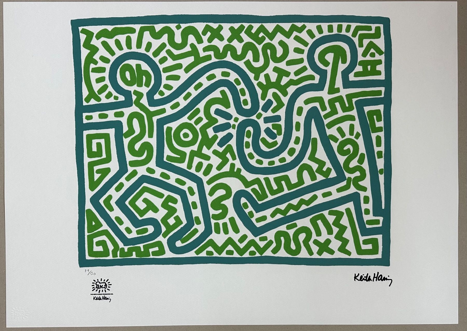 Foto & Immagini: Keith Haring:  Untitled, POP Art 29/150 – Nuovo (secondo la descrizione) da Meilen venduto da Smgdesign