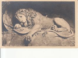 Luzern Löwendenkmal ca. 1920