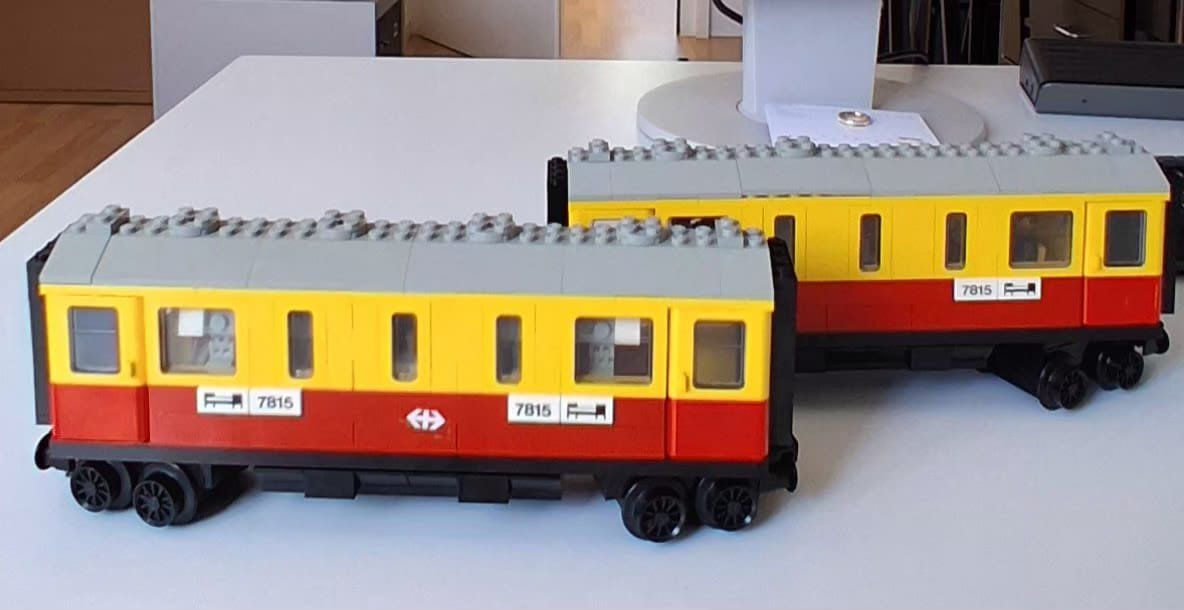 Lego Kit di costruzioni: 2x LEGO 7815 SCHLAF - WAGEN 1983 – Usato da Sonceboz-Sombeval venduto da ant_cd5j 1