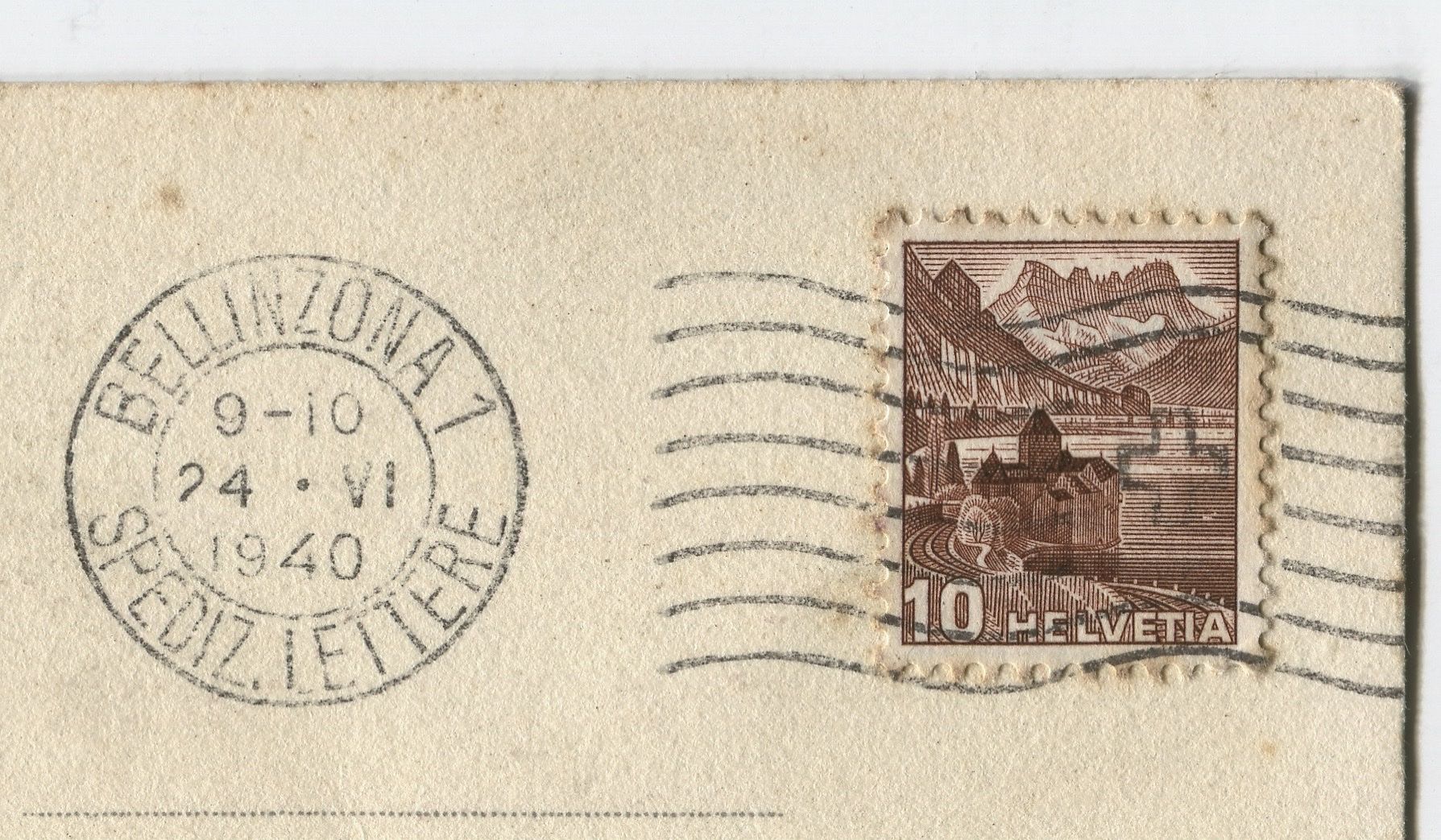 Cartoline postali: Splügen 1940 – Usato da coglio venduto da Tascia1 1