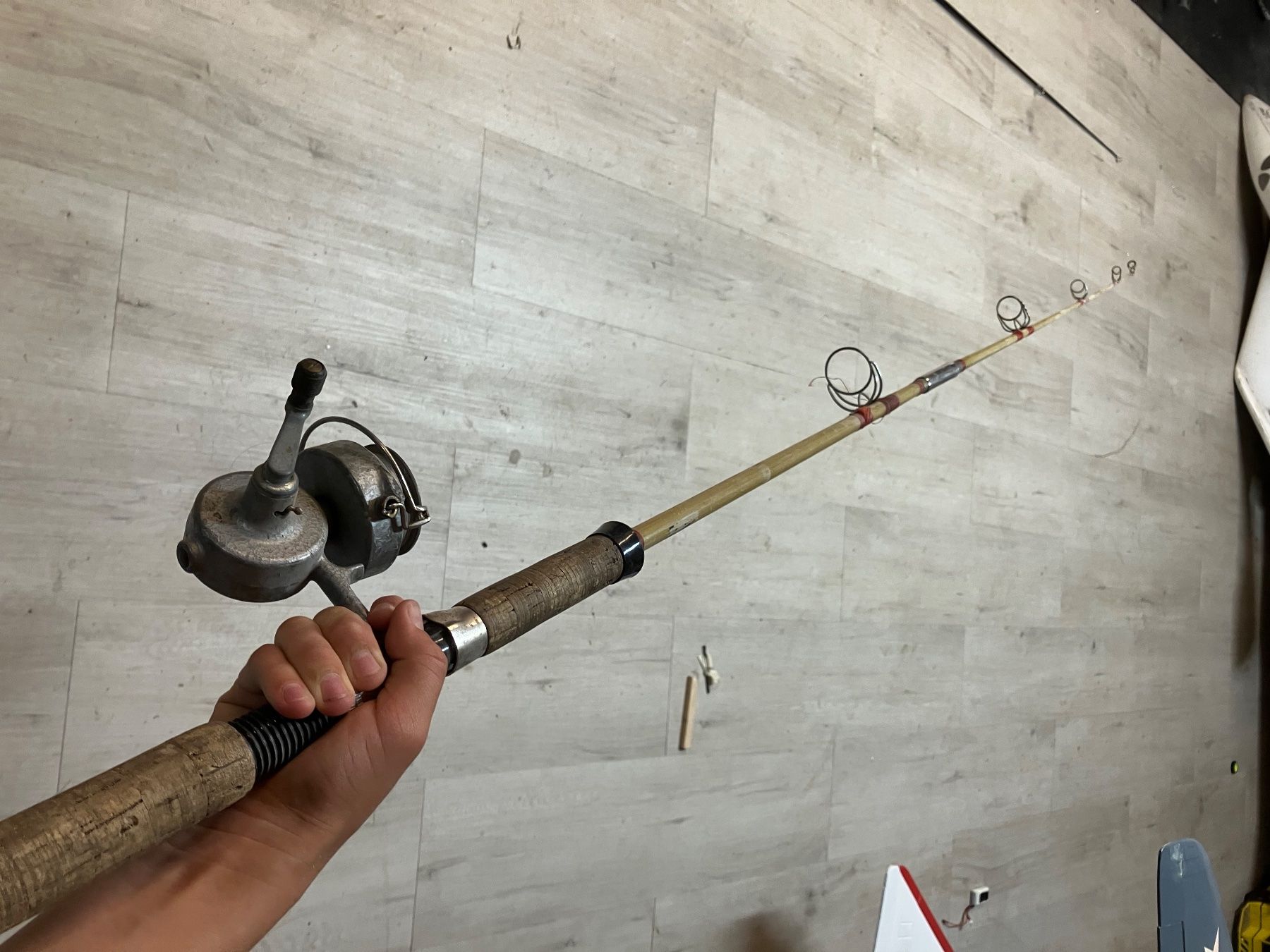 Canne da pesca: Antike Angelrute aus Bambus – Usato da Opfikon venduto da dom_sui300 1