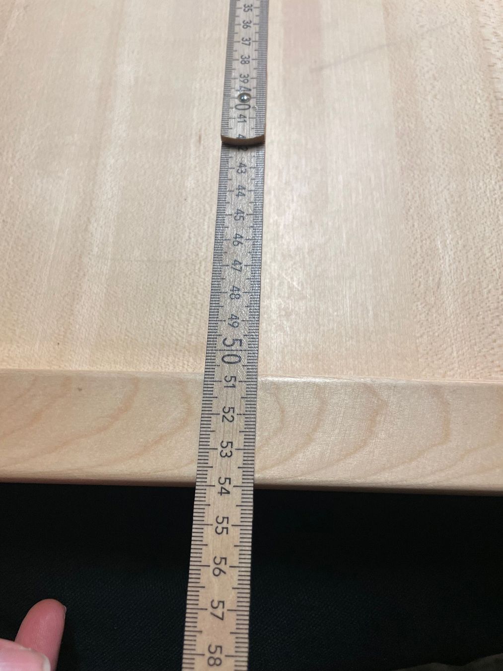 Piatti di portata: Holztablett, Holzserviertablett, 58cm breit – Usato da Bern venduto da Fuchs_Specht 2