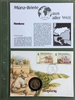 Münzbrief Honduras 🇭🇳 1987
