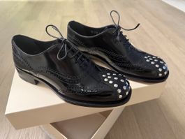 Bally  Schnürrschuhe in Schwarz, Kalbsleder, NEU , in OP