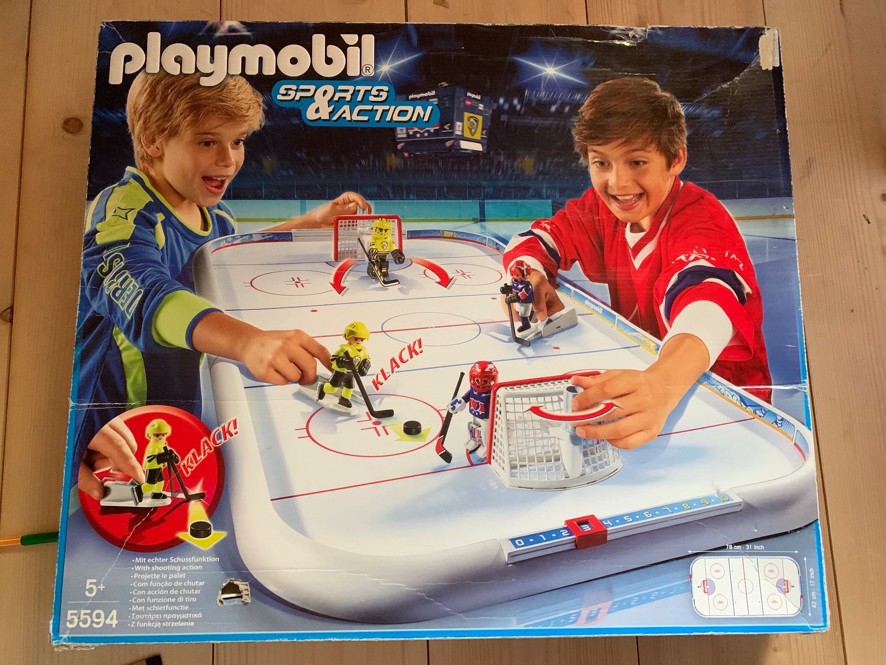 Playmobil Giocattoli: Playmobil 5594 Eishockeyspiel – Usato da Signau venduto da stalder-langenegger