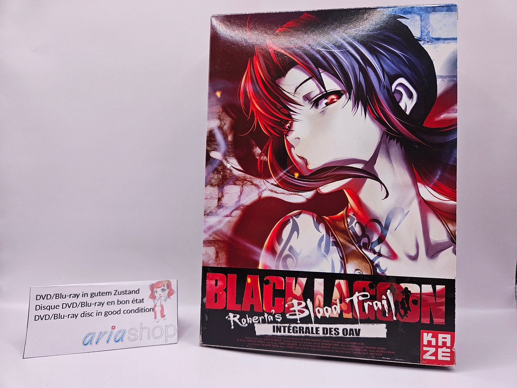 Tutti i DVDs: Black Lagoon OVAs FR / JP DVD – Usato da Hauterive NE venduto da ariashopch